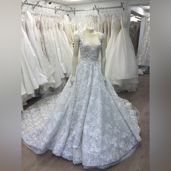 TONY WARD SAMPLE SALE! Capri Gown - Picture 1 of 5